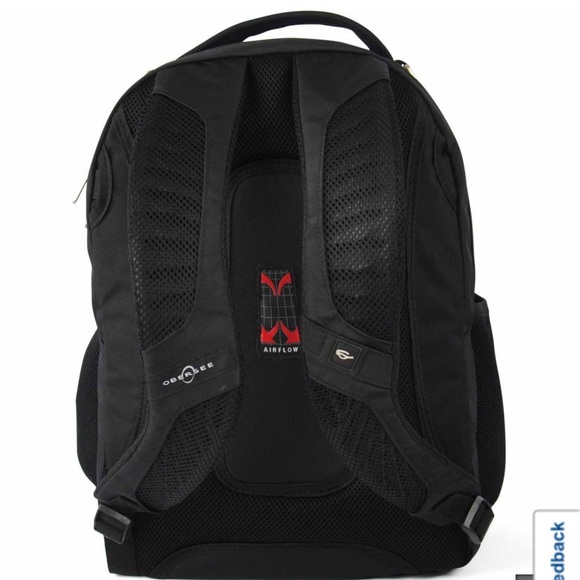 Obersee Tactical Diaper Bag Dad Male baby black red backpack - Picture 2 of 16